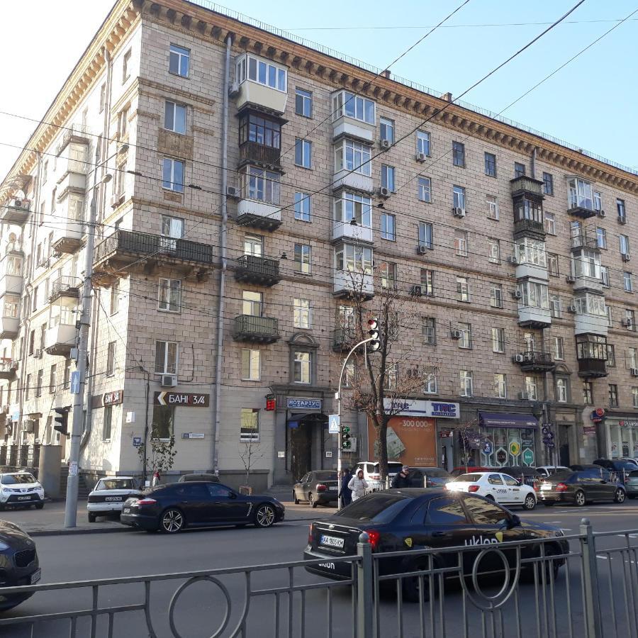 Apartmán Velka Vasylkivska, 132,,, Kyjev Exteriér fotografie